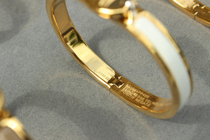 [Leaves]CLIC CHAINE GOLD BRACELET