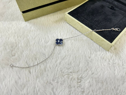 [Leaves]CLOVER 1 MOTIF PIETERSITE BRACELET
