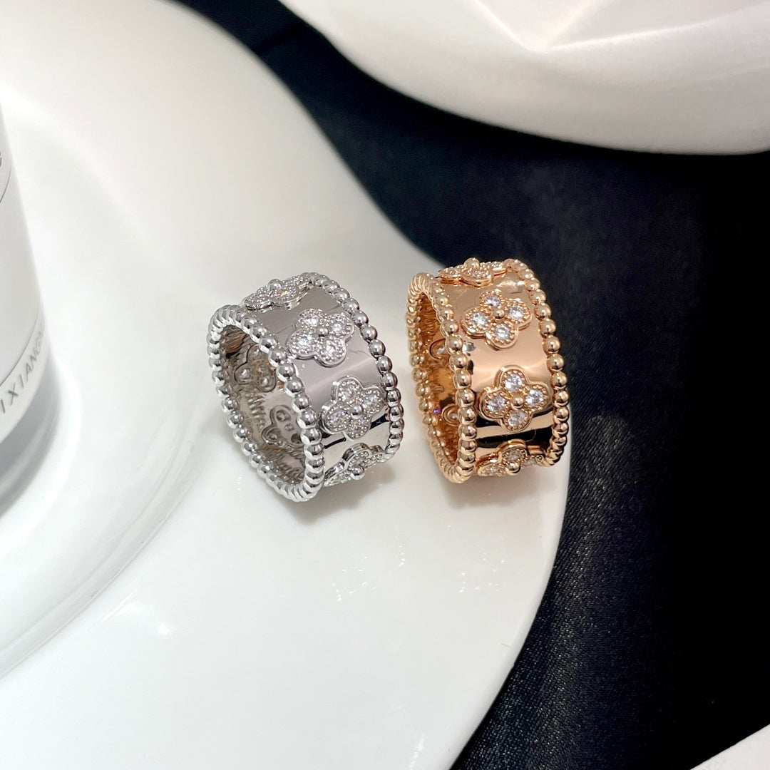 [Leaves]PERLEE DIAMOND LARGE RING