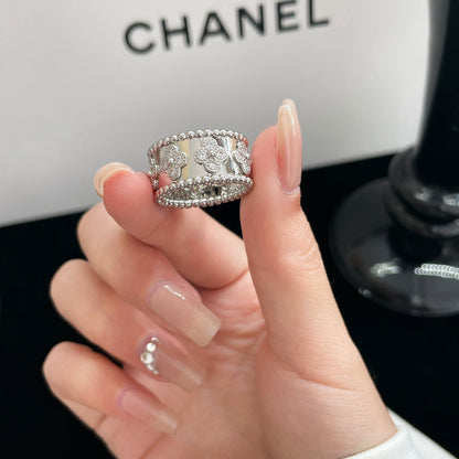 [Leaves]PERLEE DIAMOND LARGE RING