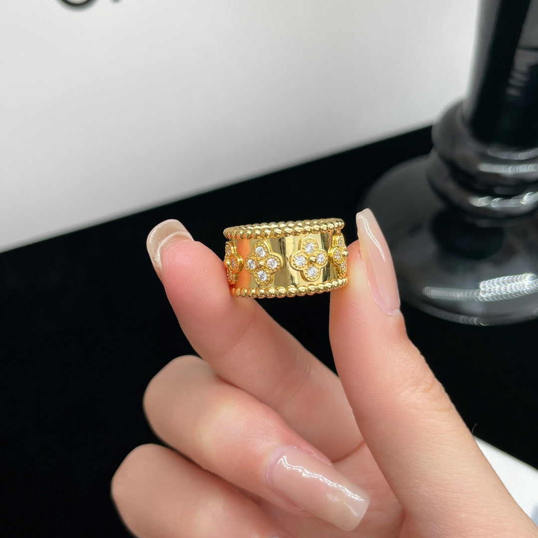 [Leaves]PERLEE DIAMOND LARGE RING