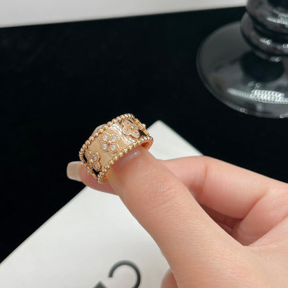 [Leaves]PERLEE DIAMOND LARGE RING