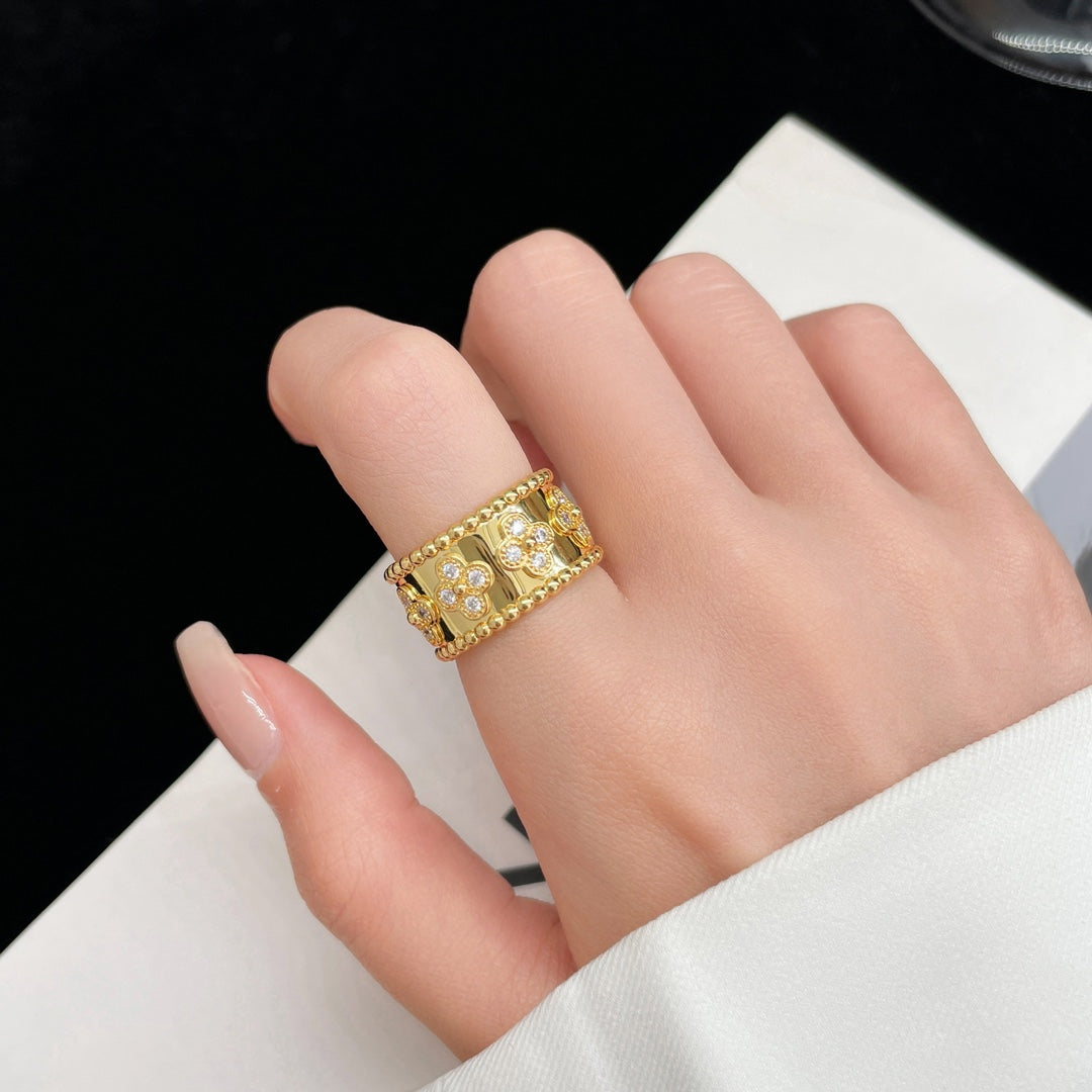 [Leaves]PERLEE DIAMOND LARGE RING
