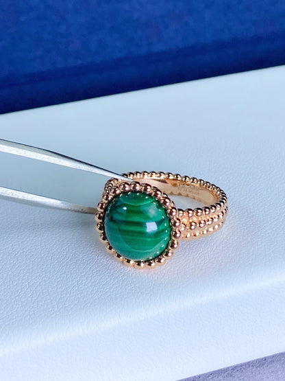 [Leaves]PERLEE COULEURS ROSE GOLD RING