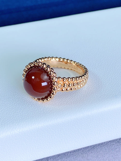 [Leaves]PERLEE COULEURS ROSE GOLD RING