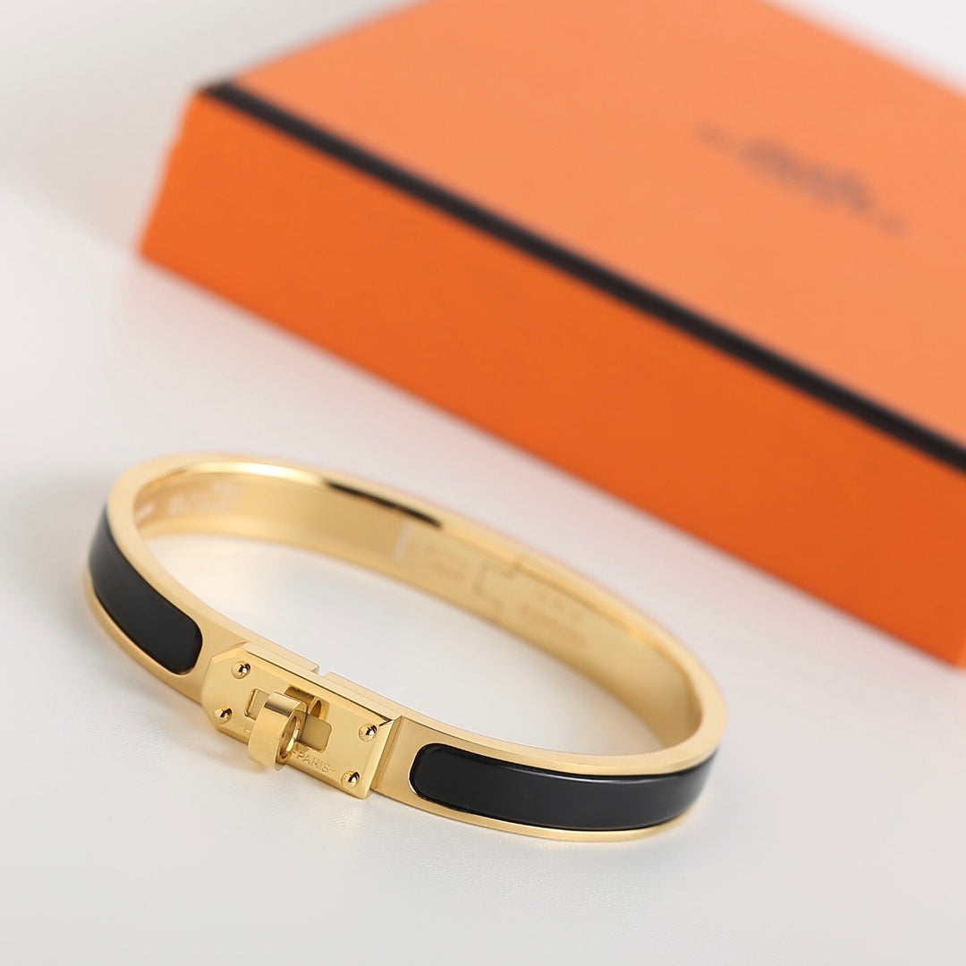 [Leaves]HM KELLY BLACK BRACELET