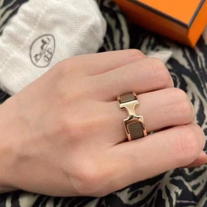 [Leaves]OLYMPE ROSE GOLD RING