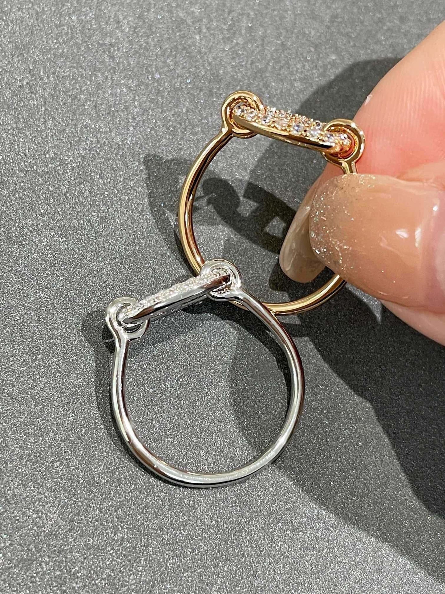 [Leaves]RONDE SMALL DIAMOND RING