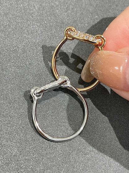 [Leaves]RONDE SMALL DIAMOND RING
