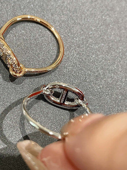 [Leaves]RONDE SMALL DIAMOND RING