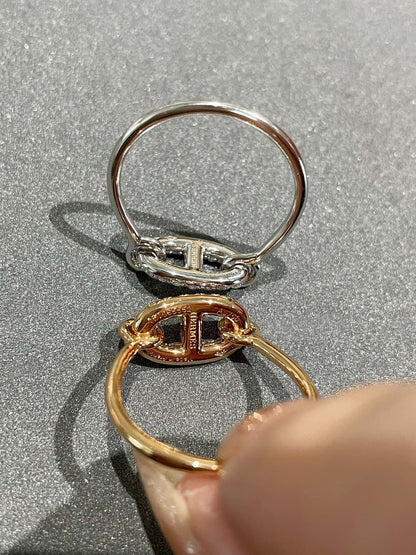[Leaves]RONDE SMALL DIAMOND RING