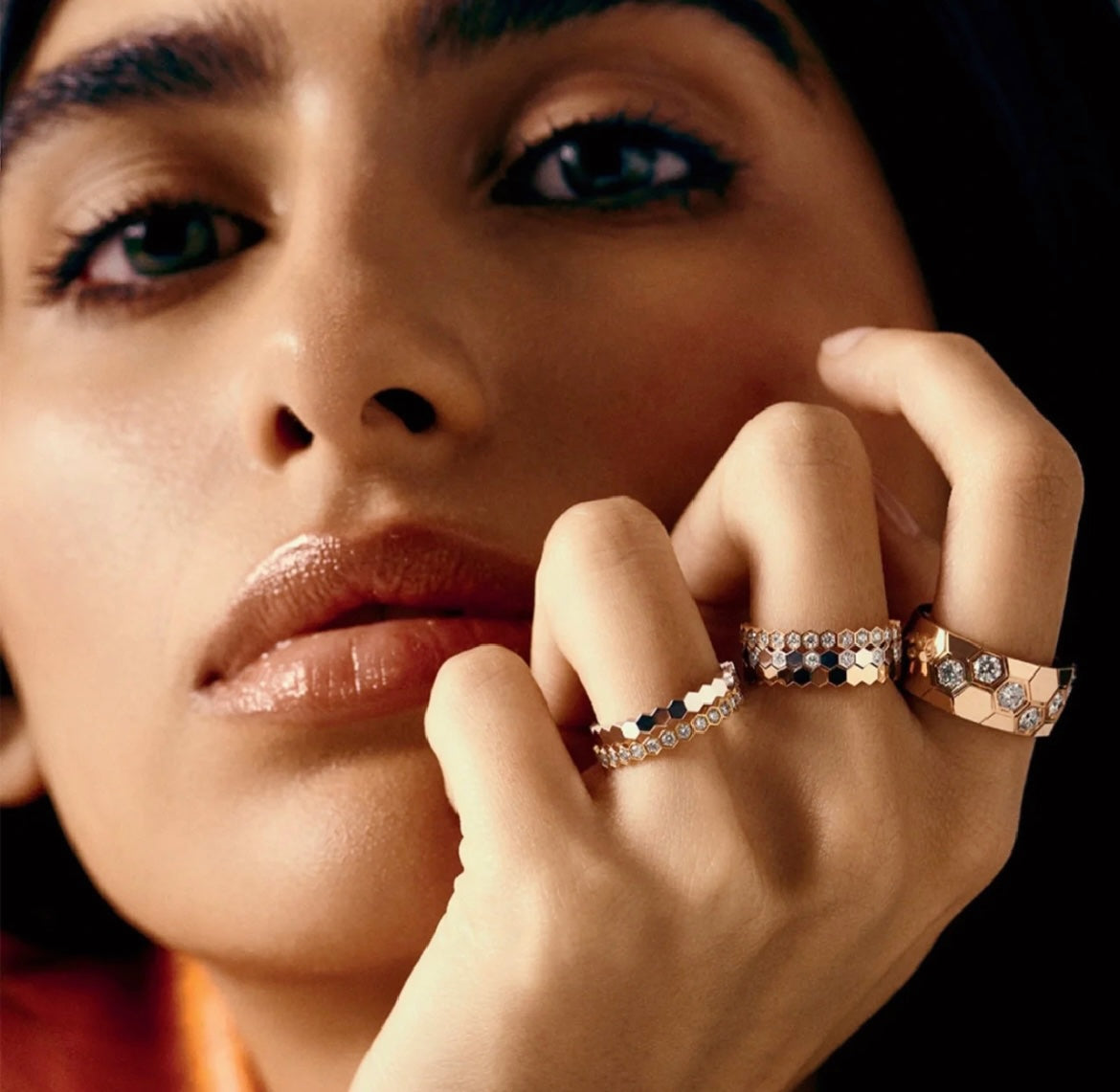 [Leaves]BEE LOVE DIAMOND LARGE RING