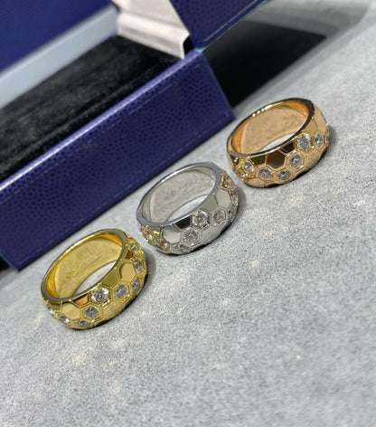 [Leaves]BEE LOVE DIAMOND LARGE RING