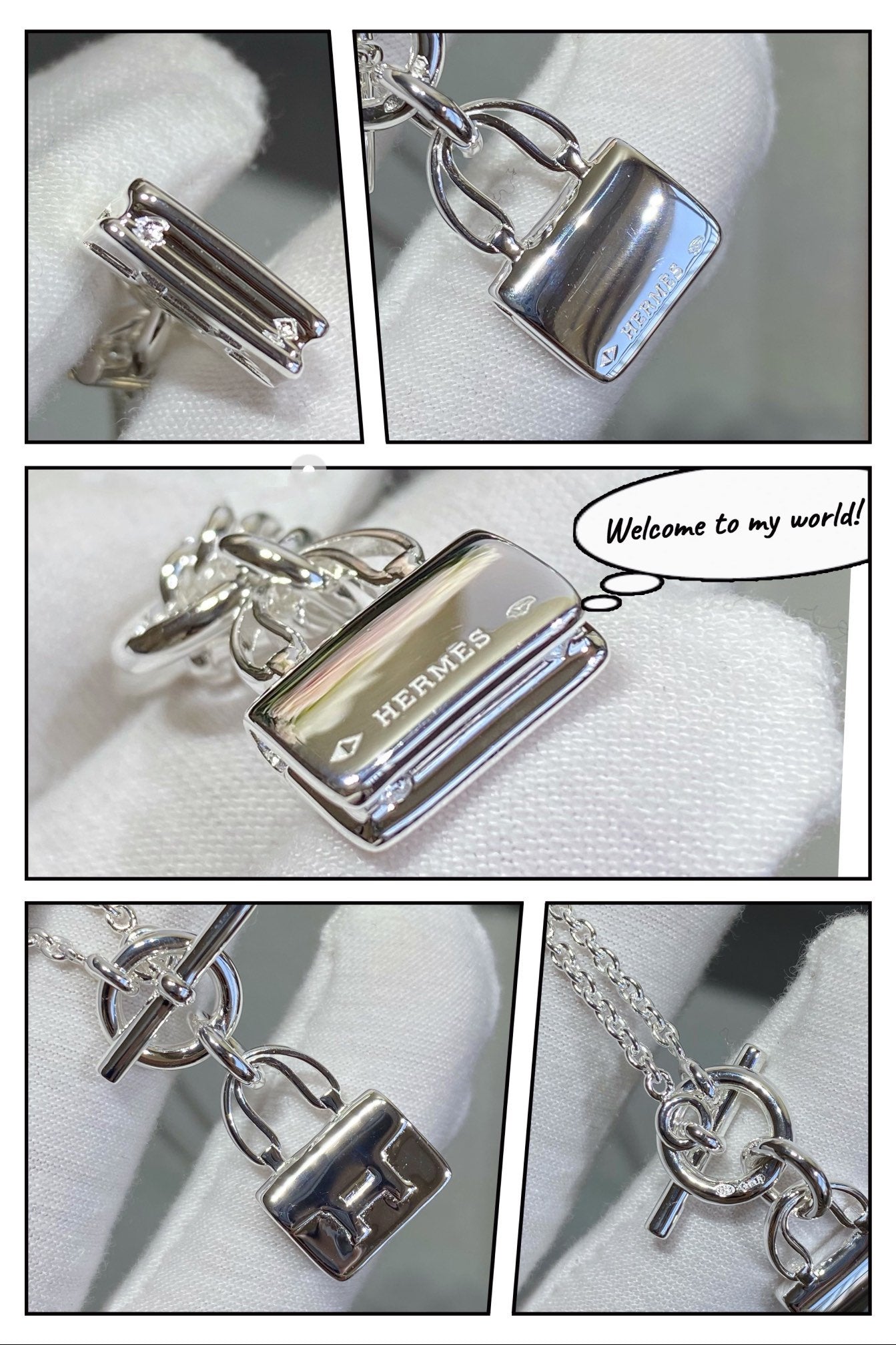 [Leaves]CONSTANCE PEDANT SILVER NECKLACE