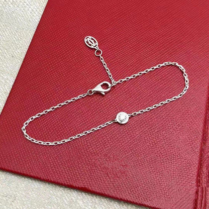 [Leaves]DAMOUR DIAMOND LINK BRACELET