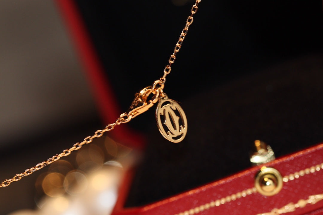 [Leaves]DAMOUR DIAMOND NECKLACE