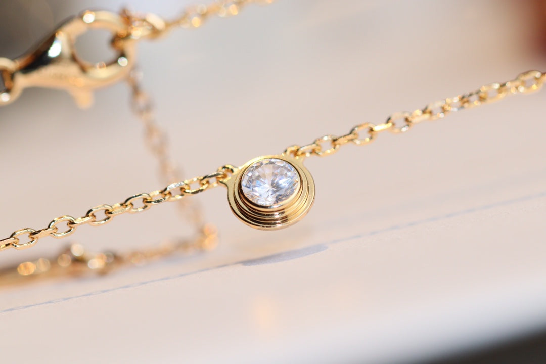 [Leaves]DAMOUR DIAMOND NECKLACE