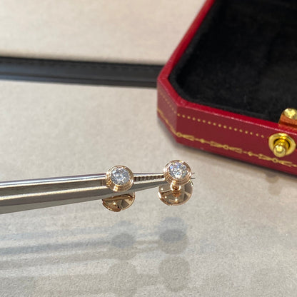 [Leaves]DAMOUR DIAMOND EARRINGS