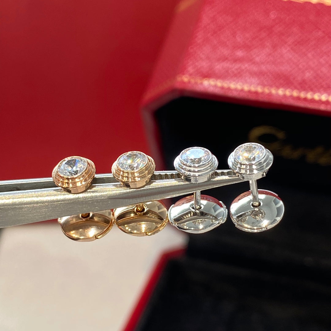[Leaves]DAMOUR DIAMOND EARRINGS