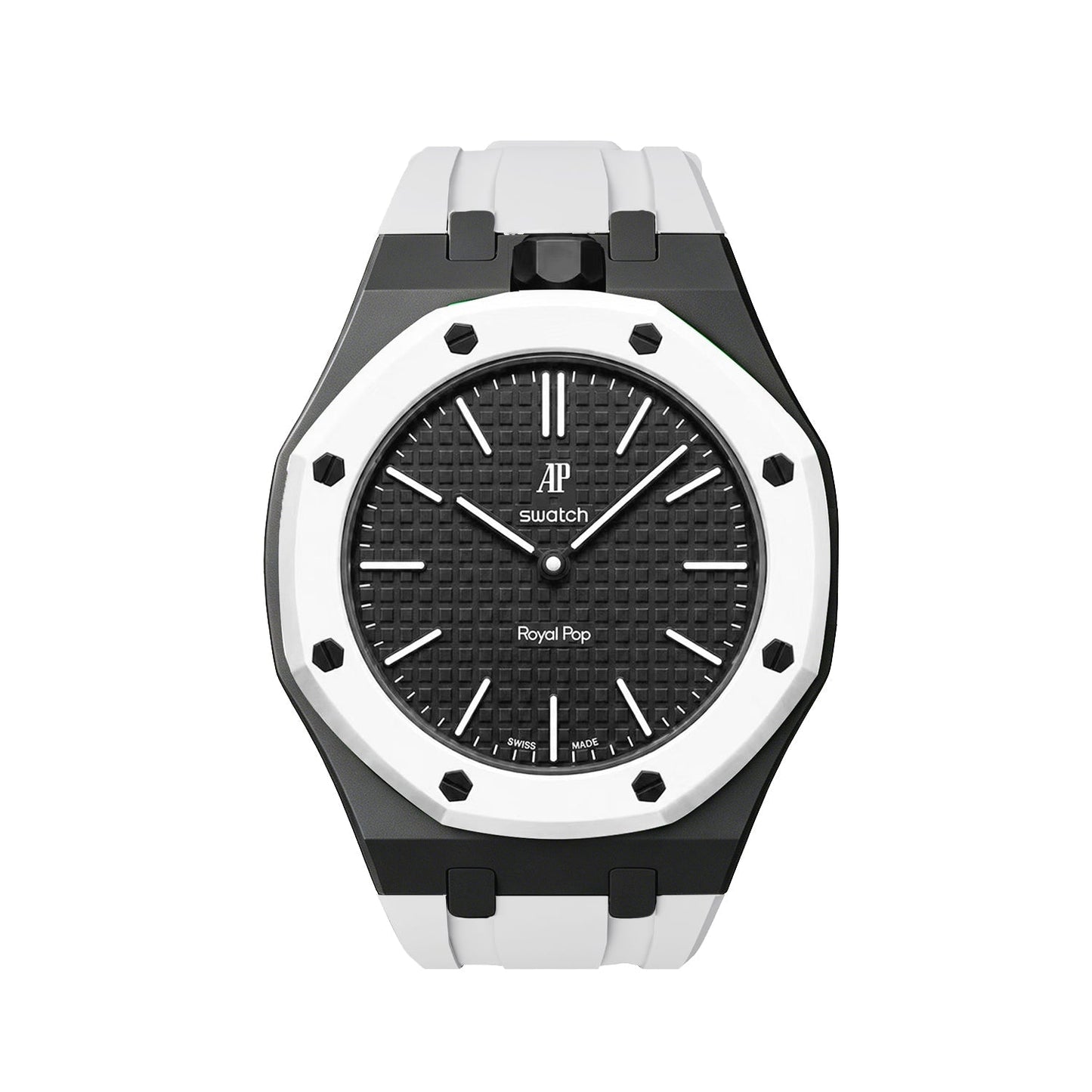 [Leaves]Royal Oak Pop Exclusive Bioceramic Case & Silicone Strap Mix Color