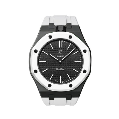 [Leaves]Royal Oak Pop Exclusive Bioceramic Case & Silicone Strap Mix Color