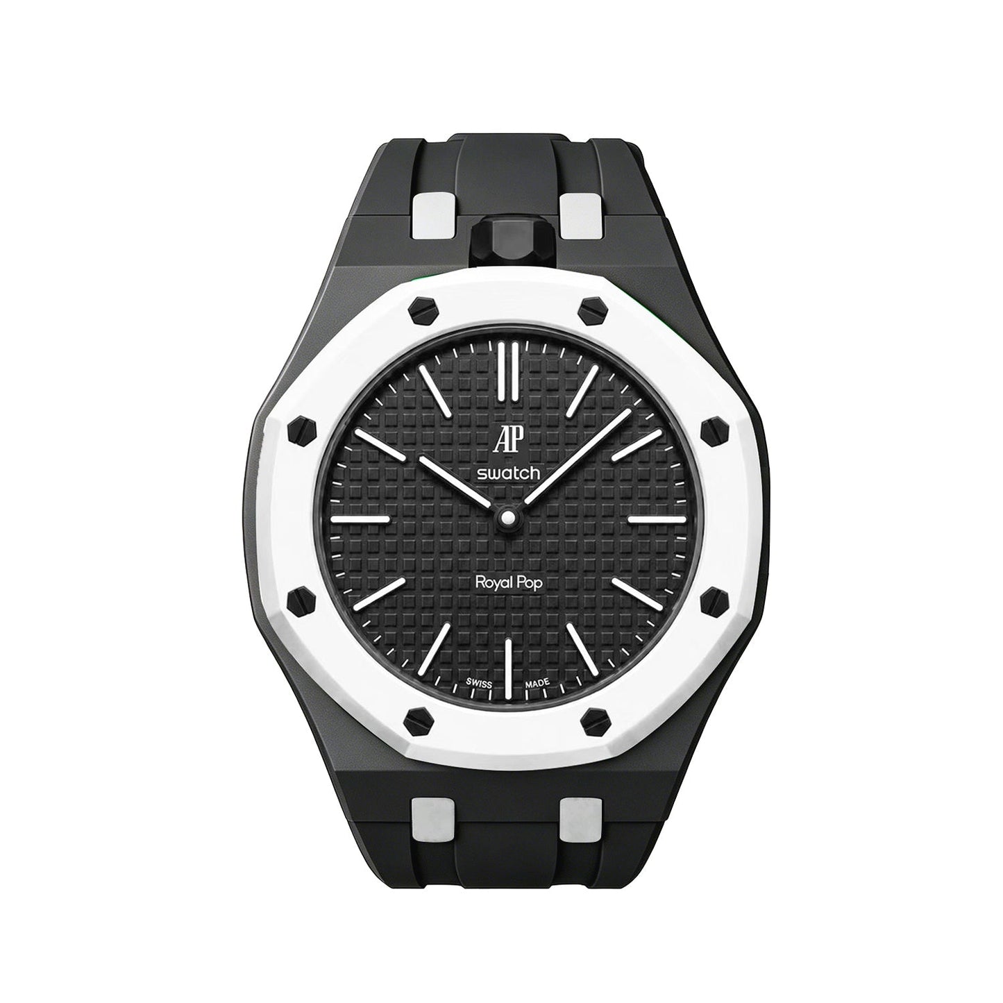[Leaves]Royal Oak Pop Exclusive Bioceramic Case & Silicone Strap Mix Color