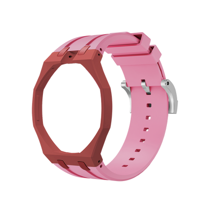 [Leaves]Royal Oak Pop Exclusive Bioceramic Case & Silicone Strap Mix Color