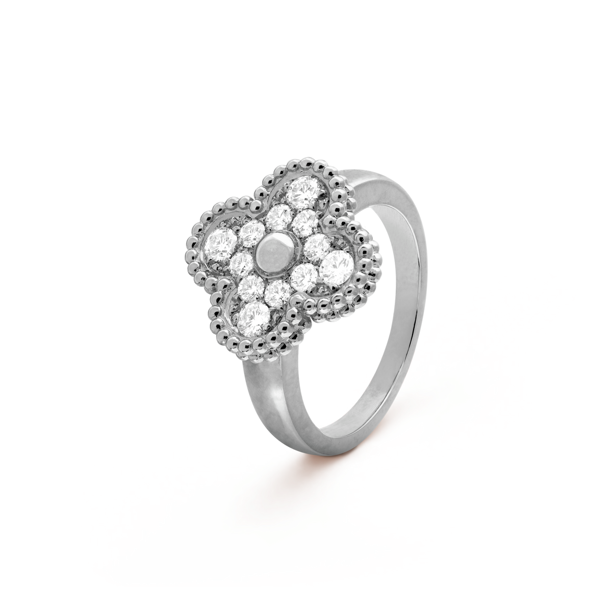 [Leaves]CLOVER DIAMOND RING