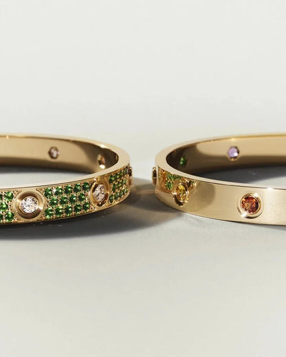 [Leaves]CLASSIC 6.1MM LOVE BRACELET 10-DIAMOND FULL PAVÉ