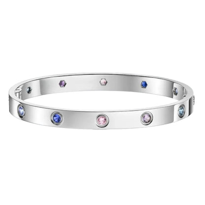 [Leaves]CLASSIC 6.1MM LOVE BRACELET 10-DIAMOND MULTICOLOR