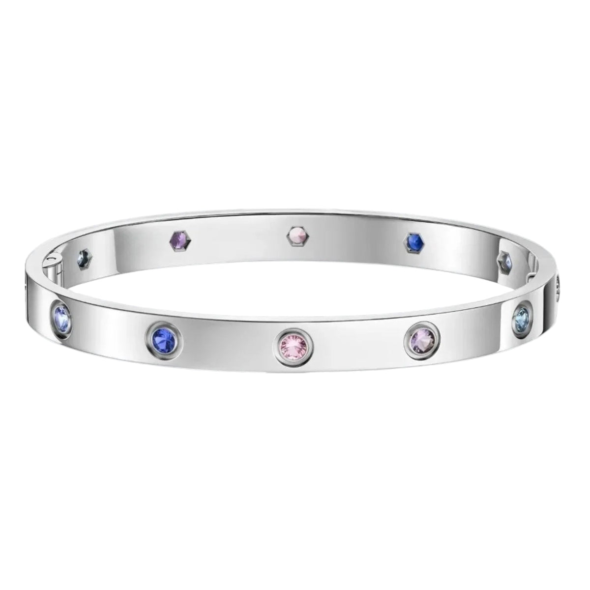 [Leaves]Classic 6.1mm Love Bracelet 10-Diamond Multicolor