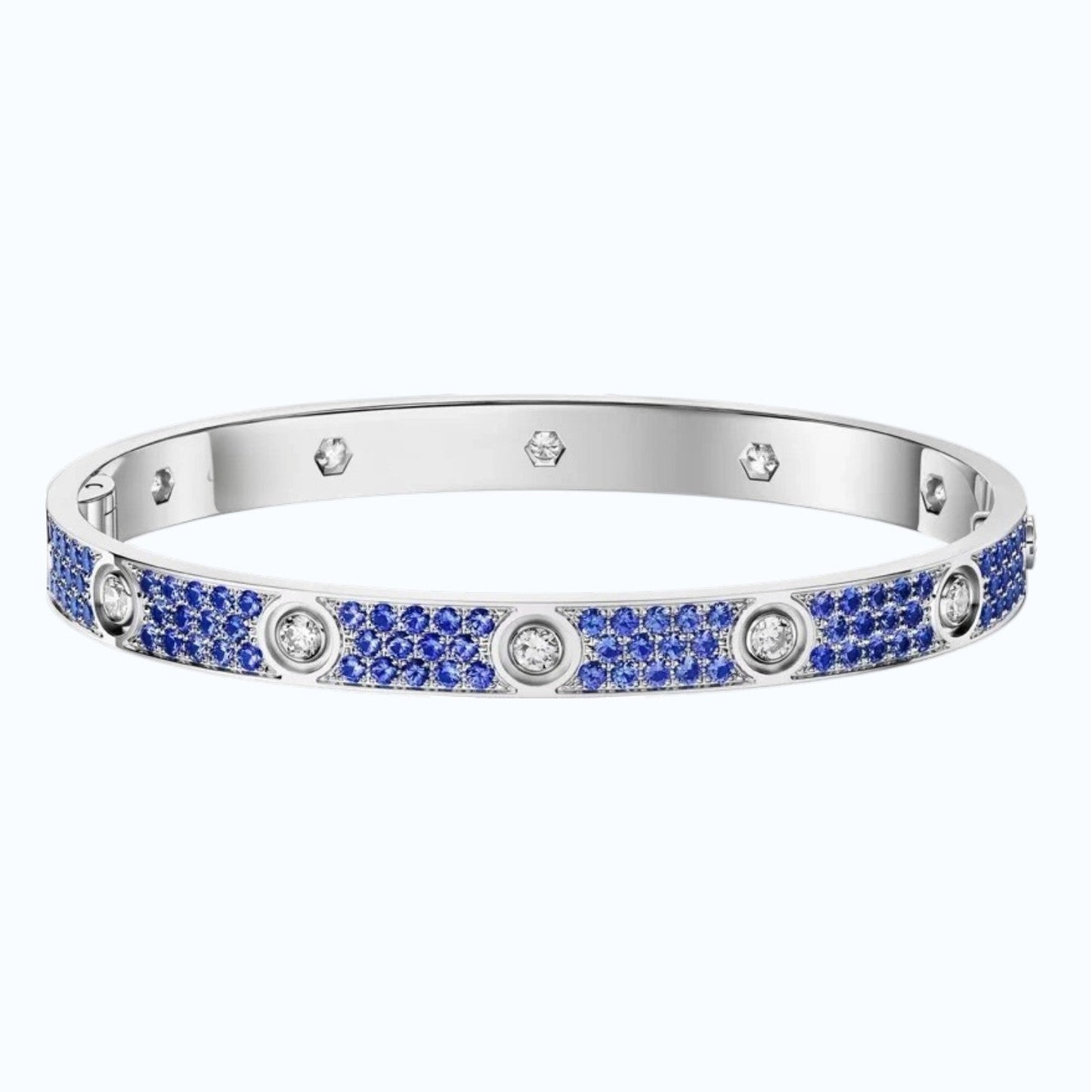 [Leaves]CLASSIC 6.1MM LOVE BRACELET 10-DIAMOND FULL PAVÉ