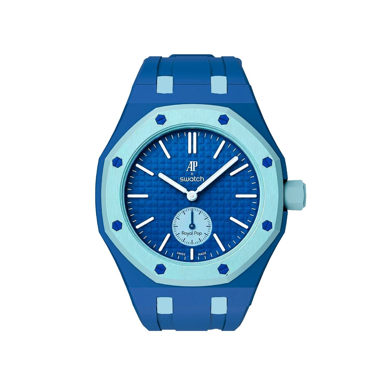 [Leaves]Royal Oak Pop Exclusive Bioceramic Case & Silicone Strap Mix Color