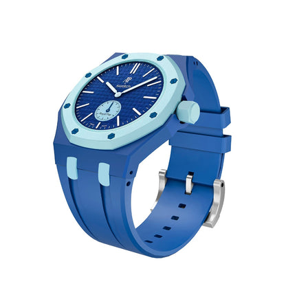 [Leaves]Royal Oak Pop Exclusive Bioceramic Case & Silicone Strap Mix Color