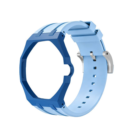 [Leaves]Royal Oak Pop Exclusive Bioceramic Case & Silicone Strap Mix Color