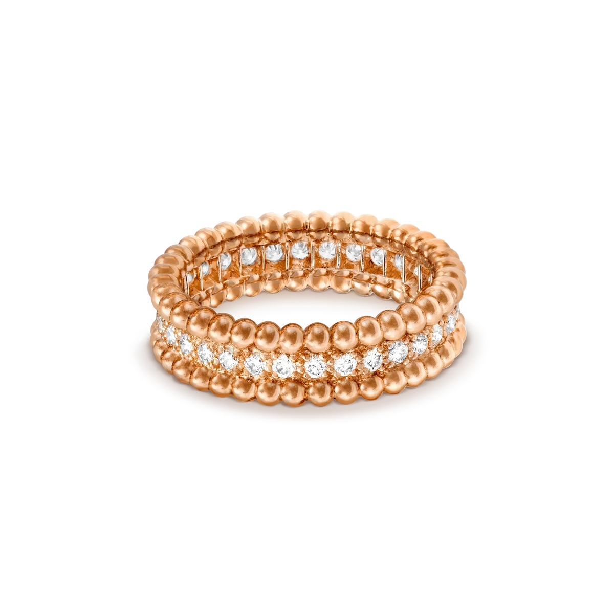 [Leaves]PERLEE DIAMOND ROSE GOLD RING