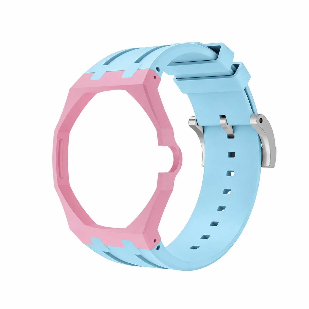 [Leaves]Royal Oak Pop Exclusive Bioceramic Case & Silicone Strap Mix Color