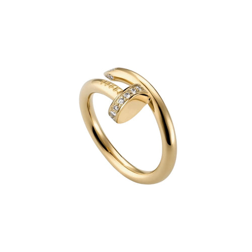 [Leaves]CLOU 2.6MM DIAMOND RING