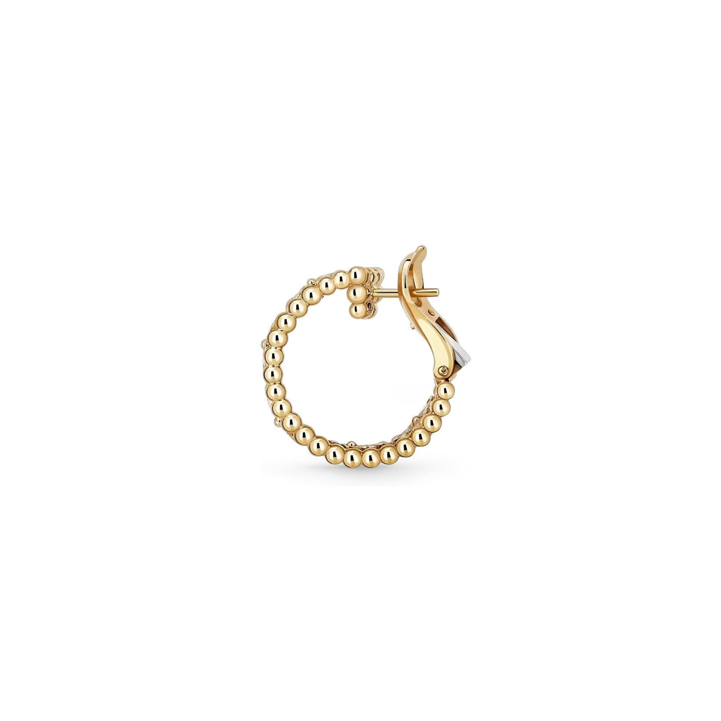 [Leaves]KALEIDOSCOPE CLOVER HOOP EARRINGS