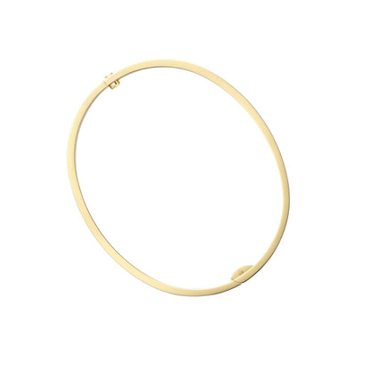 [Leaves]CLASSIC 6.1MM LOVE SINGLE-SCREW CLOSURE BANGLE - 10-DIAMOND