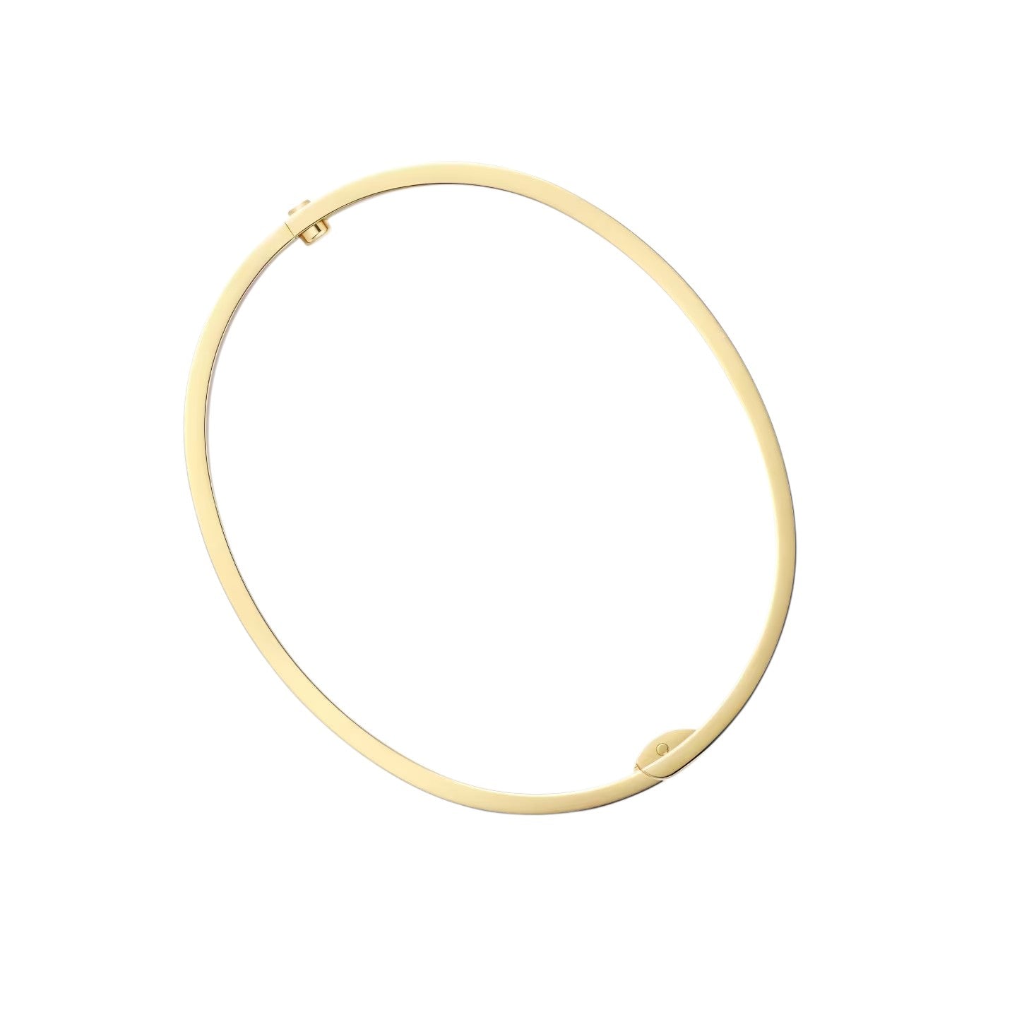 [Leaves]CLASSIC 6.1MM LOVE SINGLE-SCREW CLOSURE BANGLE