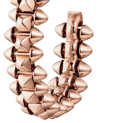 [Leaves]CLASH DE 6.4MM HOOP SMALL MODEL EARRINGS