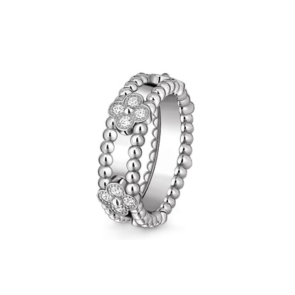 [Leaves]SLIM KALEIDOSCOPE RADIANCE RING