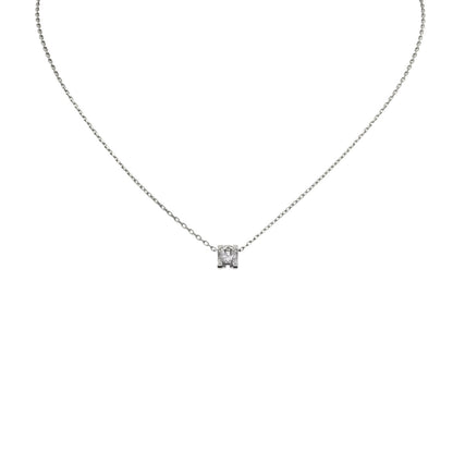 [Leaves]C DE PENDANT DIAMOND NECKLACE