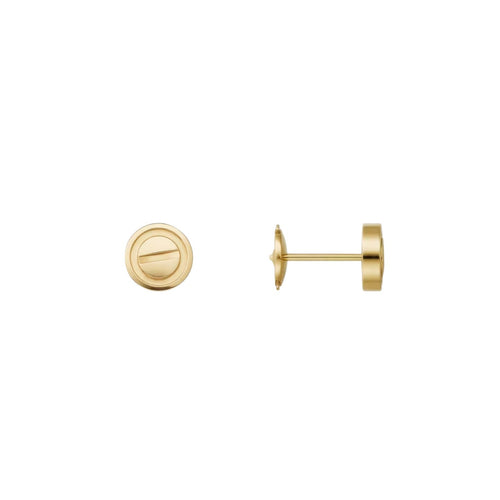 [Leaves]LOVE 7.2MM HOOP EARRINGS