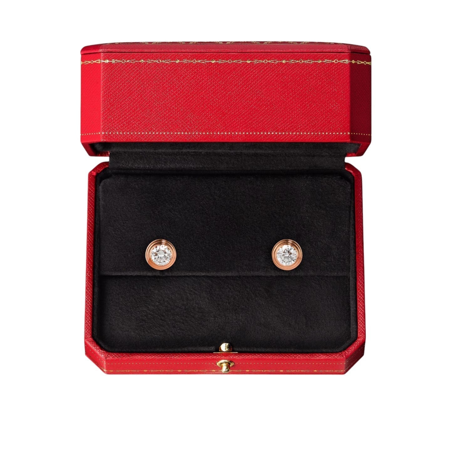 [Leaves]D'AMOUR 5MM DIAMOND STUD EARRINGS