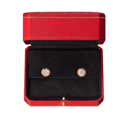 [Leaves]D'AMOUR 5MM DIAMOND STUD EARRINGS
