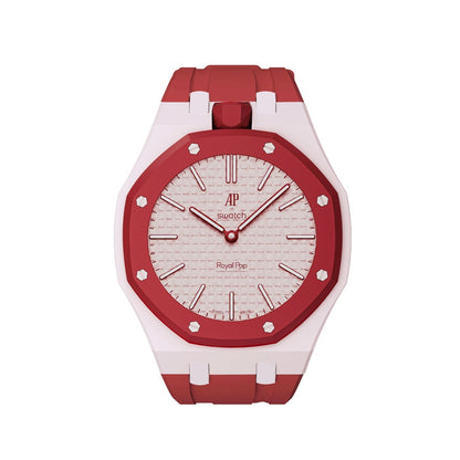 [Leaves]Royal Oak Pop Exclusive Bioceramic Case & Silicone Strap Mix Color
