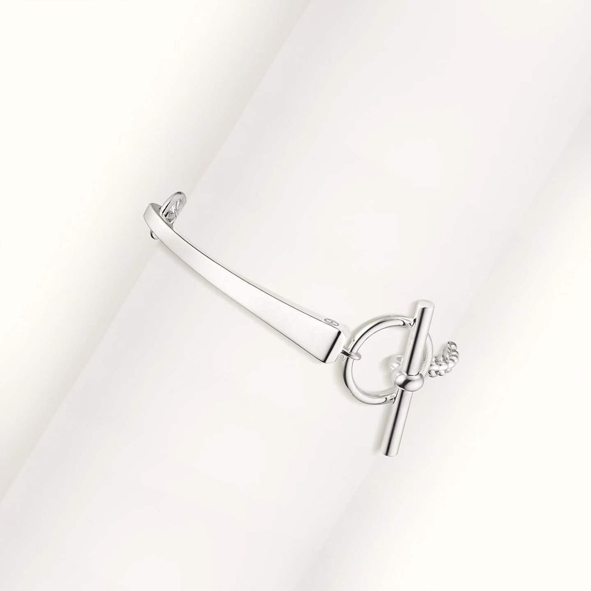 [Leaves]CLOU DE FORGE BRACELET WITH SQUARE CONE STUDS