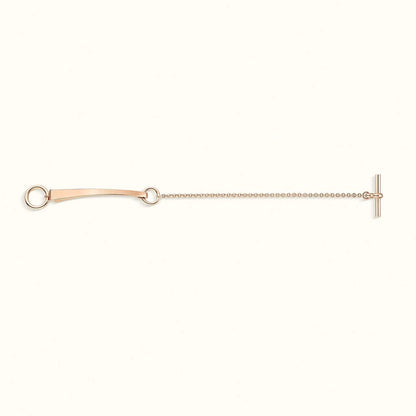 [Leaves]CLOU DE FORGE BRACELET WITH SQUARE CONE STUDS